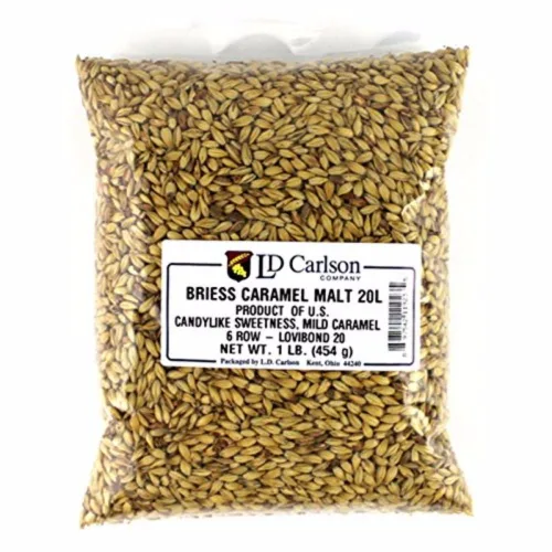 Vista 8 de Briess 26-QVZH-HVSI Grano de malta de cerveceros estadounidenses para elaboración de cerveza y cerveza casera 1 lb. (2 filas de cerveceros), marrón