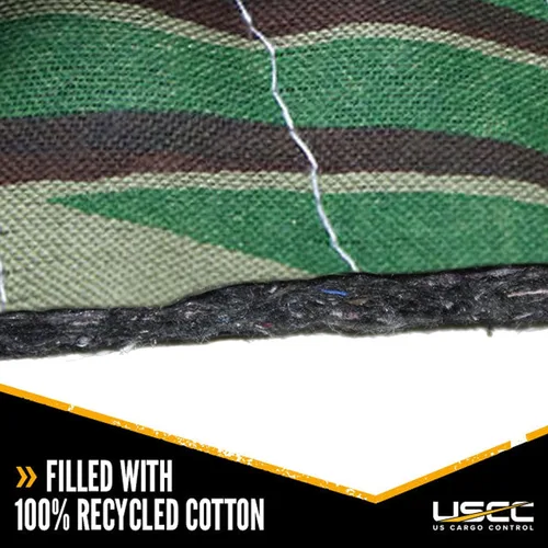 Vista 7 de US Cargo Control Manta móvil grande y resistente de 80 x 72 pulgadas, 65 lb/Docena, MBCAMO Camo