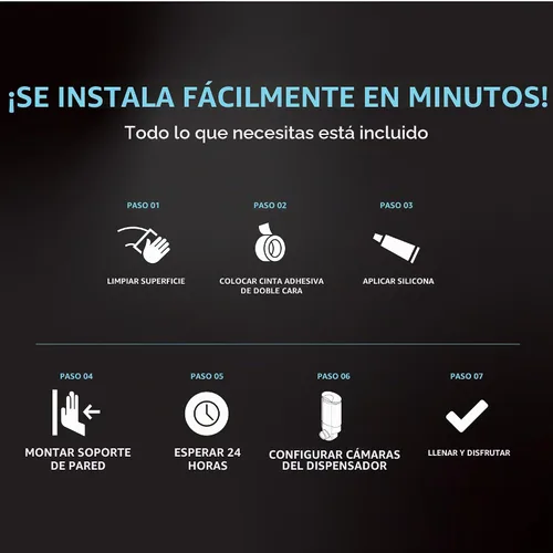 Vista 7 de Better Living Products 76345-1 Aviva, set de tres despachadores cromados.