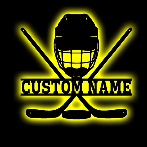 Vista 9 de Luz nocturna de béisbol con nombre personalizado para niños y hombres, arte de pared de béisbol personalizado, letrero de jugador de béisbol