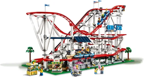 Vista 6 de LEGO Creator Expert 10261 - Montaña rusa de construcción, 2019 (4124 piezas)