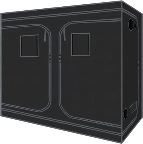 Vista 15 de Tienda de cultivo de 18 x 30 x 36 pulgadas para plantas de interior 600D Mylar hidropónico de alta reflexión para plantas, frutas, flores, cultivo