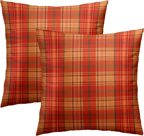 Vista 9 de Fundas de almohada de brújula de ancla, fundas de almohada náuticas para exteriores, fundas de cojín decorativas de rayas azules y blancas, fundas