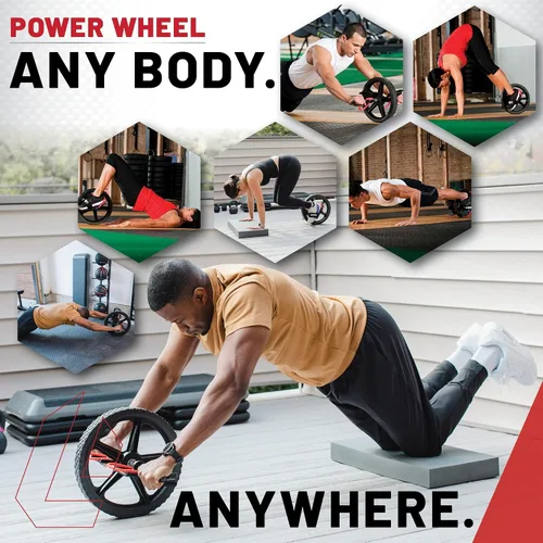 Vista 2 de Lifeline Rueda eléctrica para fitness funcional de cuerpo completo - Fortalece los abdominales, el núcleo, la parte inferior y la parte superior