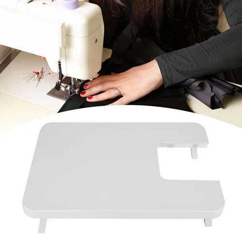 Vista 3 de Estink Tabla de extensión para máquina de coser, mini mesa de extensión portátil de plástico ABS para escritorio para el hogar, accesorios