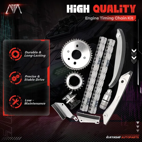 Vista 5 de Kit de cadena de distribución del motor compatible con Chrysler 300 2005-07
