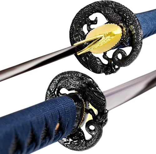 Vista 3 de Authentic Japanese Katana Sword - Exquisite Craftsmanship Real Katana, High Toughness katanas