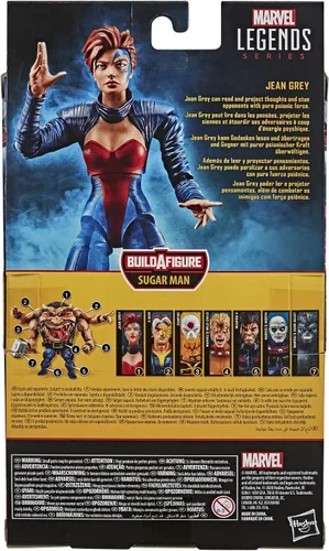 Vista 3 de Hasbro Marvel Legends Series - Figura de acción de Jean Grey de 6 pulgadas