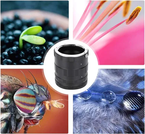 Vista 6 de Macro Fotografía Extensión Adaptador Tubo Lente de Primer Plano para Cámara Sin Espejo Montaje E, para A7 A7R A7S NEX-7 6 5T 5C 5R 5N F3 C3 3 A6000