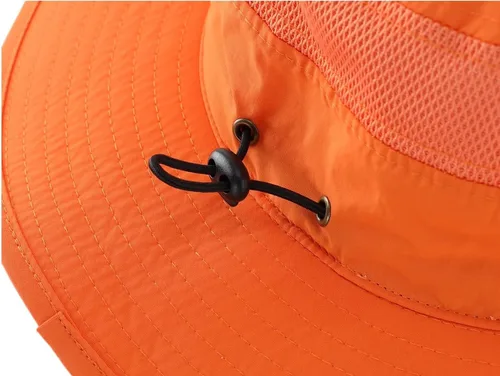 Vista 5 de Home Prefer Sombrero de sol UPF 50+ para hombre, ala ancha, protección UV, sombrero para hombre y mujer, playa, safari, jardinería, golf, pesca