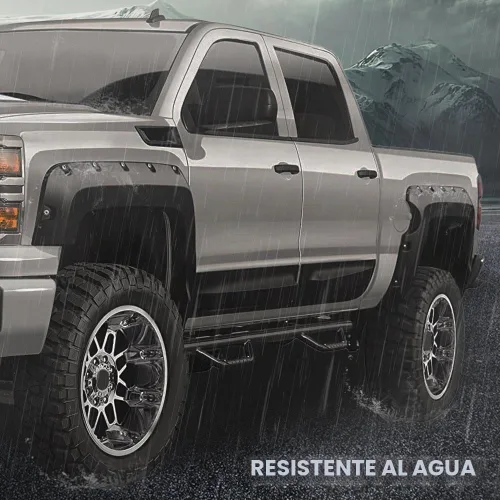 Vista 5 de PIT66 Guardabarros compatibles con Chevy Silverado 1500 2007-2013 5 pies 8 pulgadas
