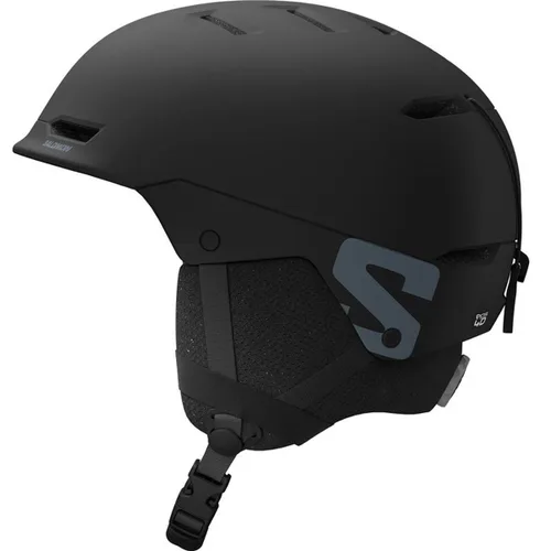 Vista 5 de Casco de Esquí Salomon Husk Jr Negro Infantil Unisex