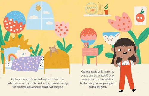 Vista 3 de Carlota Shares her Secret/Carlota Cuenta su Secreto (Lil' Libros) (English and Spanish Edition) Tapa dura – Libro de fotos, 24 Agosto 2021