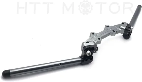 Vista 3 de HB-YMT07-A- Nuevo juego de manillar de placa adaptador de clip compatible con MT-07 FZ-07 2014-2017 gris