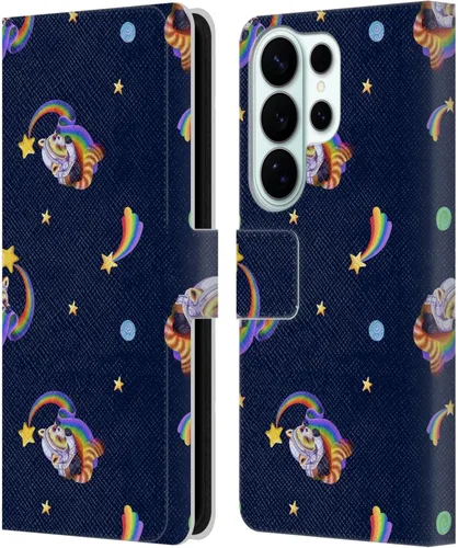 Vista 197 de Head Case Designs Officially Licensed Carla Morrow Colorful Space Dice Patterns Leather Wallet Case Compatible with Samsung Galaxy A07 4G