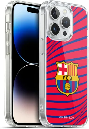 Vista 29 de Head Case Designs Funda de gel suave con licencia oficial del FC Barcelona Barca Crest Graphics [protección de grado militar] compatible con Apple