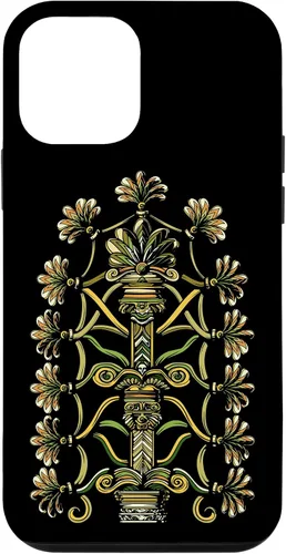 Vista 16 de Funda para iPhone 14 Pro Max Anunnaki Aliens Árbol de la Vida Símbolo Antiguo Geometría Sagrada