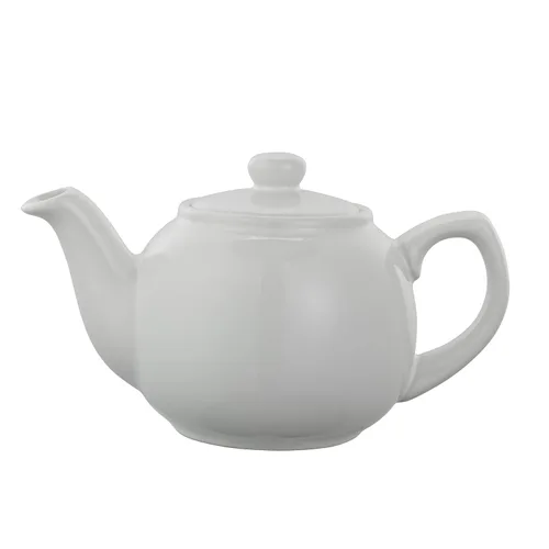 Vista 5 de Service Ideas - Tetera de cerámica con infusor extraíble, 16 onzas, inglés, negro TPCE16BL