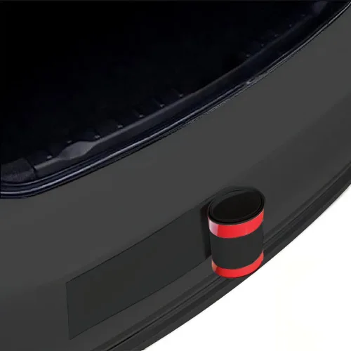 Vista 3 de Rubber Bond Protectores de parachoques de auto para bricolaje, 6 x 48 pulgadas, resistentes protectores de parachoques de goma autoadhesivos