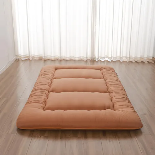 Vista 20 de Zelladorra Colchón japonés de suelo, colchón futón con bolsa de almacenamiento portátil y funda lavable, tapete de tatami grueso enrollable adecuado