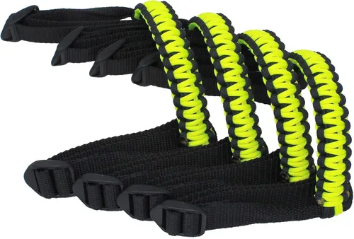 Vista 14 de BubbasGarageTv - Asas de agarre Paracord para Jeep Wrangler JL y Jeep Gladiator JT (negro)
