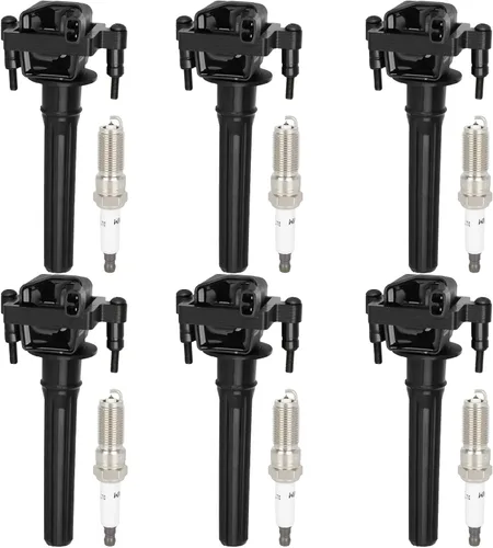 Vista 75 de ECCPP 1 pieza Bobina de Encendido UF198 paquetes de bobinas, para Dodge para Ram 3500 Van 5.9L 1998-2003, para Ram 3500 Van 5.2L 1999-2003, para Ram