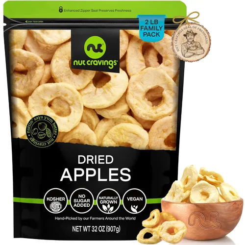 Vista 44 de Damascos turcos desecados al sol, sin azúcar añadido (80 oz, 5 lb, a granel) empaquetados frescos en bolsa resellable, bocadillos de fruta dulce