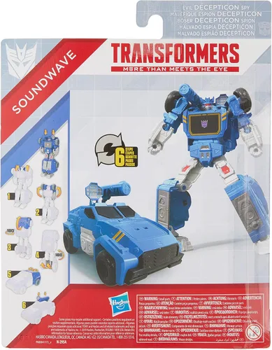 Vista 2 de Transformers TRA Authentics Alpha Soundwave