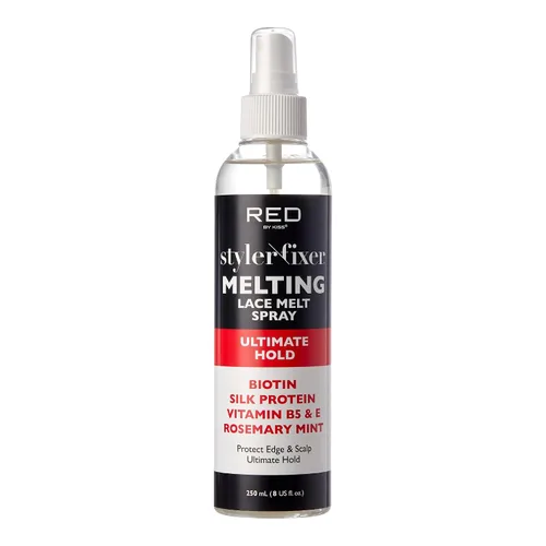 Vista 7 de Kiss Lace - Spray de fusión y sujeción, adhesivo fuerte para el cabello para pelucas, pegamento frontal sin pegamento (fijación extrema)