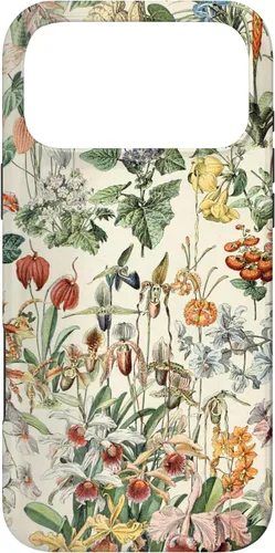 Vista 21 de Cute Flowers Vintage Botanical Flower Illustration Case for iPhone 17