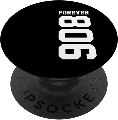 Vista 6 de 806 Area Code Amarillo Texas Lubbock TX Plainview TX PopSockets MagSafe PopGrip para iPhone