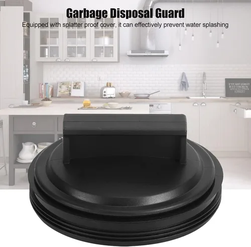 Vista 2 de Protector de eliminación de basura, material ABS tapón de drenaje de eliminación de basura protector contra salpicaduras de cocina accesorio