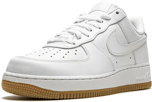 Vista 4 de Nike Mens Air Force 1 07 CT2302 003 Pebbled Leather - Pure Platinum