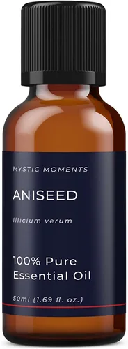 Vista 3 de Mystic Moments Paquete de iniciación de aceite esencial de cebo de pescador 5x50ml Anís, hoja de canela, cilantro, hinojo dulce, nuez moscada