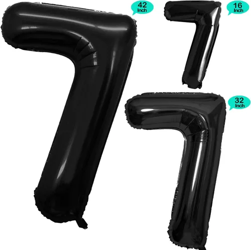Vista 262 de GOER Globos Número 10 para Decoraciones de Fiesta de 10º Cumpleaños, Globos de Helio de Papel de Aluminio Jumbo de 42 Pulgadas para 10º Aniversario