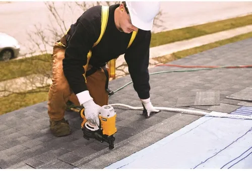 Vista 5 de Bostitch - Clavadora neumática de bobina para techos de 15 grados