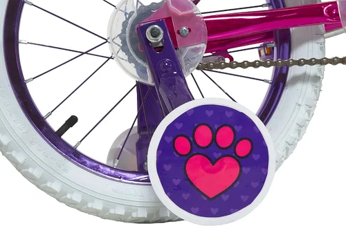 Vista 9 de Dynacraft Barbie 12, 16, 18-inch Girls' Bike for Kids Ages 3-9 Years - Fun and Stylish Design, Sturdy and Durable, Perfect for Kids Learning to