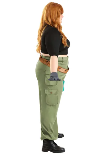 Vista 13 de Disfraz Deluxe de Disney Kim Possible para Mujer Talla Plus Multicolor