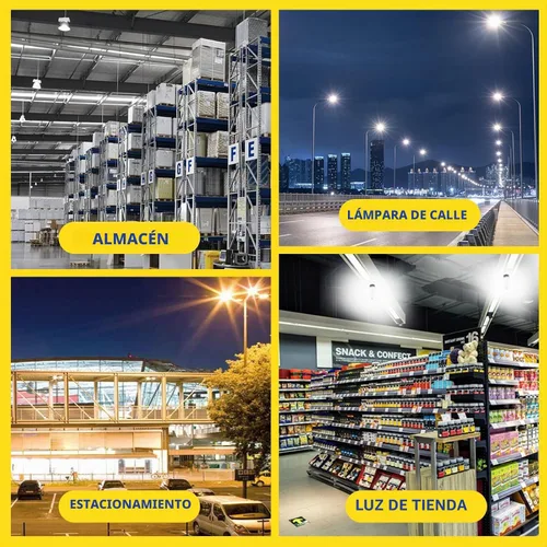 Vista 2 de GEPLAD Paquete de 2 Bombillas LED de Base Mogul E39 de 250W, Luz Diurna 5000K 35,000LM Bombilla LED Tipo Mazorca (Equiv. 1000W Mh/Hps/Hid)