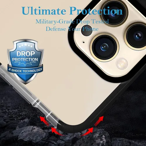 Vista 6 de Funda personalizada para iPhone 15 Pro, collage de fotos personalizada de múltiples imágenes, resistente a los impactos, suave funda protectora