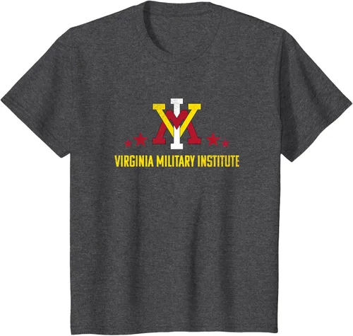 Vista 11 de Virginia Military Institute VMI Keydets Logo Camiseta, Negro