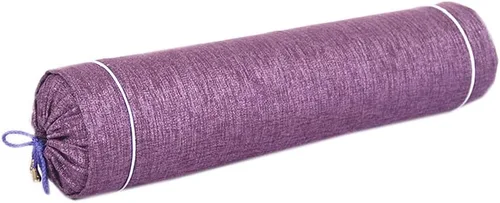 Vista 5 de Brillante stone-cervical almohadas cojín de lino de dulces de colores largo cilíndrico almohada almohada de dormir de algodón lavable 5.9" × 23.6
