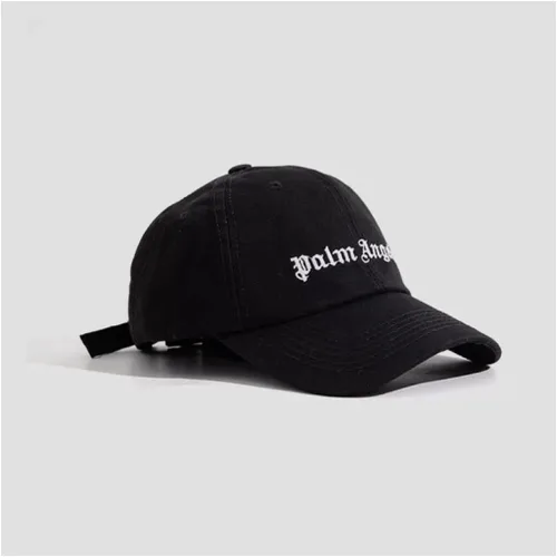 Vista 2 de Gorra de béisbol con estampado de letras bordadas, ajustable, para parejas, gorra de béisbol de pato de ángel, gorra de lengua