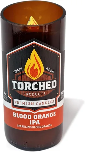 Vista 24 de Torched Velas perfumadas de cerveza, vela de cera de soja natural, aroma Pilsner de madera de pino de 8 onzas, es un gran regalo para hombres