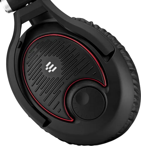 Vista 7 de Sennheiser G4me Zero auriculares para videojuegos de PC, negro rojo (Black wRed)