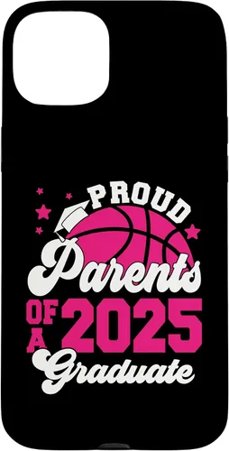 Vista 9 de iPhone XR Parents of a 2025 Graduate Senior Graduation Basketball Case