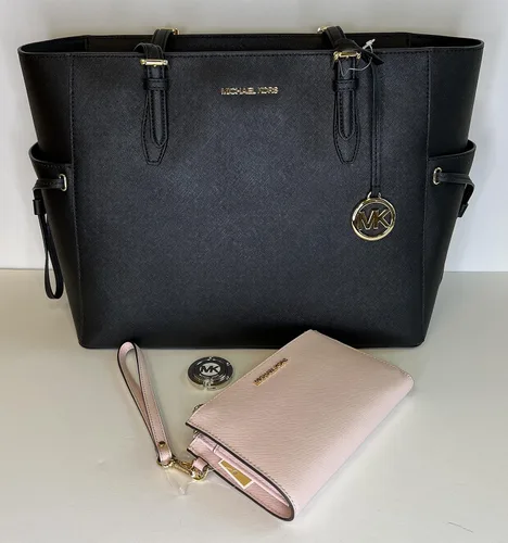Vista 2 de MICHAEL Michel Kors Gilly - Bolso grande de viaje con cordón con doble cremallera y gancho de Michael Kors