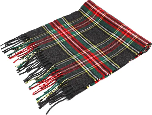 Vista 122 de Bufanda de invierno Achillea suave y cálida, de tartán, a cuadros, de cachemira, unisex