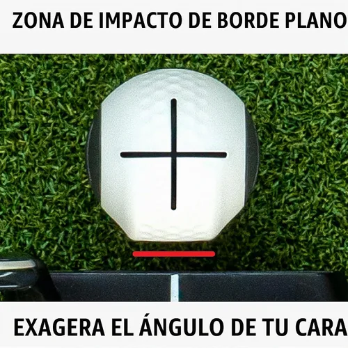 Vista 4 de PuttOUT Entrenador de Ángulo de Cara Devil Ball - Perfecciona tu Putting