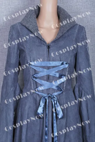 Vista 7 de CosplayNow El señor de los anillos Arwen - Disfraz de cosplay gris